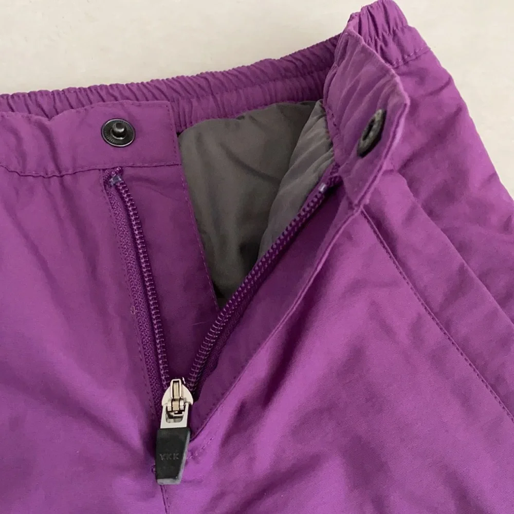Lands’ End | Snow Ski Snowboard Waterproof Nylon Insulated Pants Purple (5)